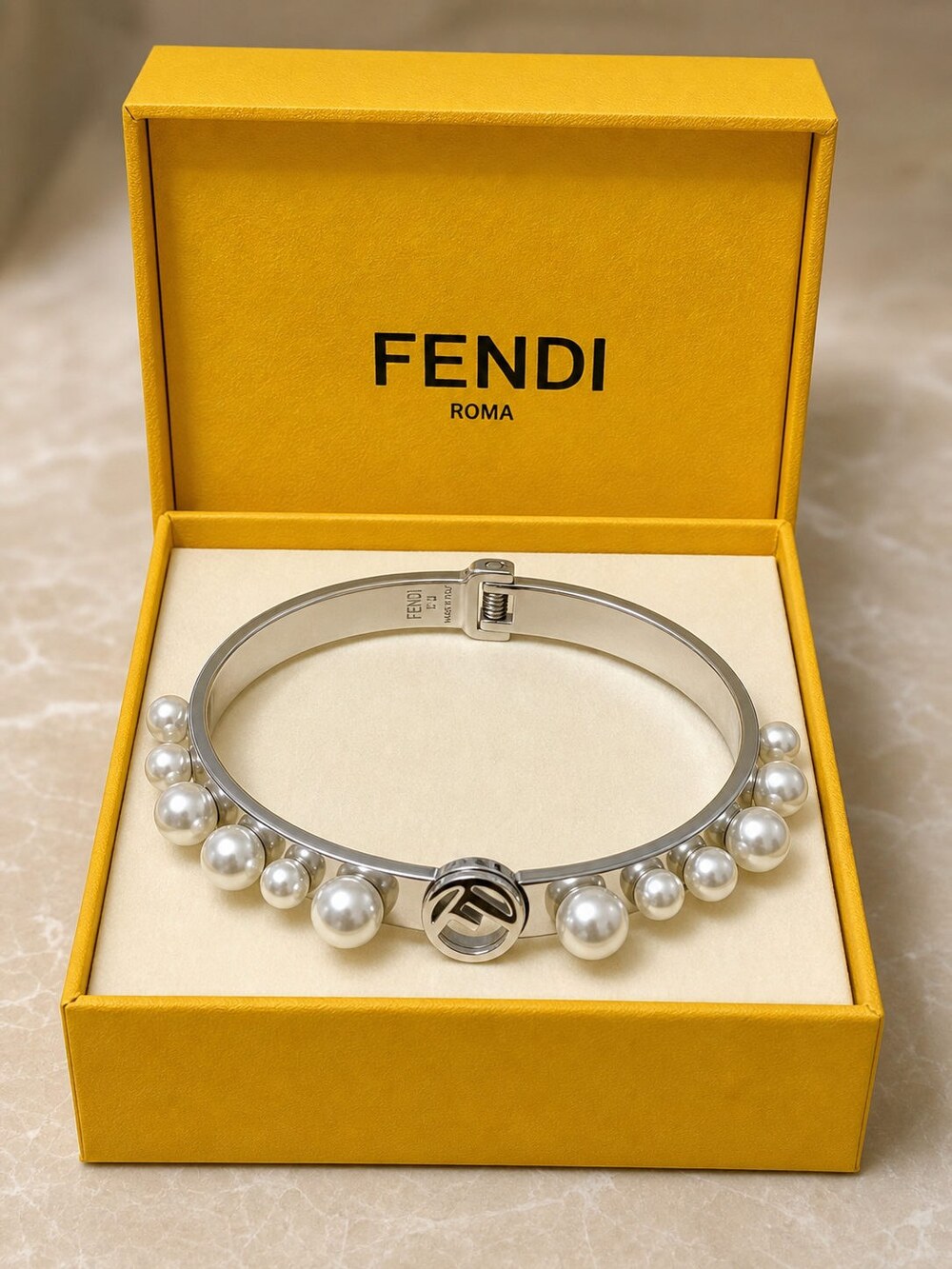 Fendi Modern Designer Bracelet Style 8 | New with Box - Picture 5 of 9